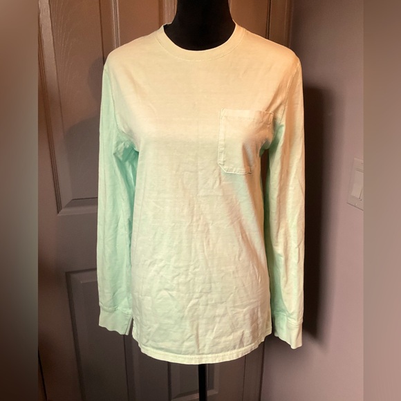 Goodfellow & Co Tops - Goodfellow & Co. small aqua long sleeve tshirt